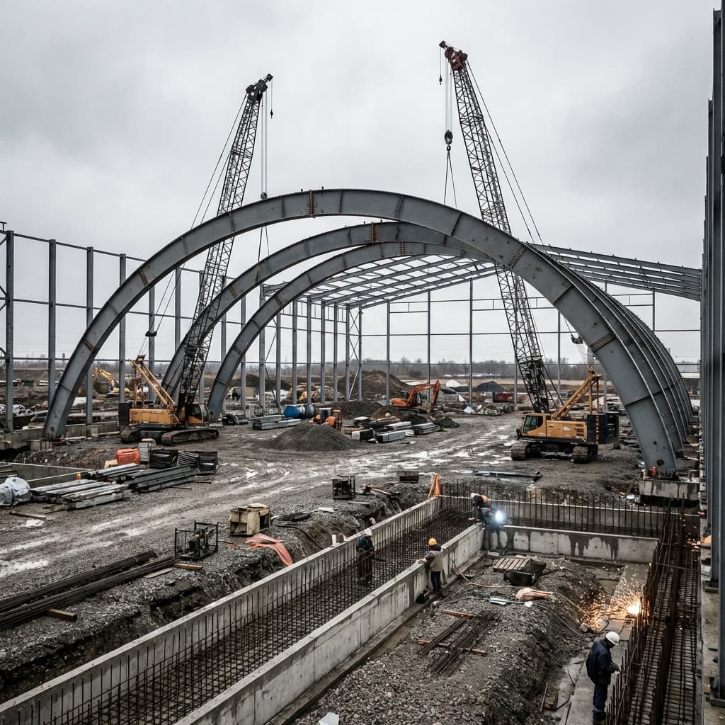 Hangar Construction Stages: From Concept to Commissioning