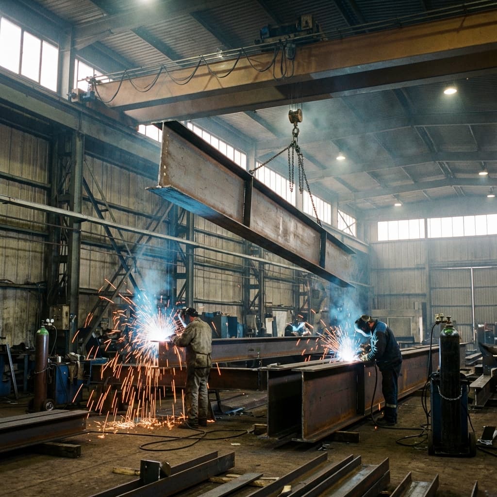 Производственный цех металлоконструкций