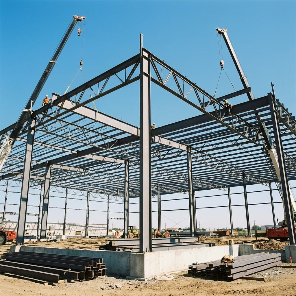 Металлоконструкции vs бетон: что выбрать для склада
